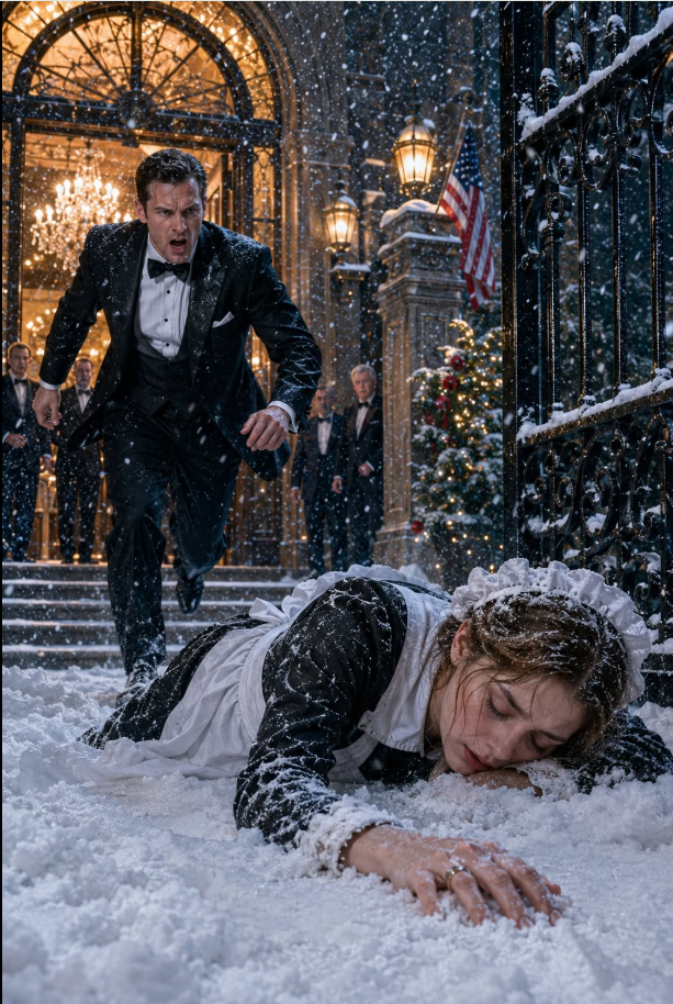 2.He Found His Maid Freezing in the Snow During Christmas Dinner — But When the Mafia Boss Saw His Fiancée’s Diamond Ring Still on Her Finger, He Ended the Wedding, Exposed the Trap...