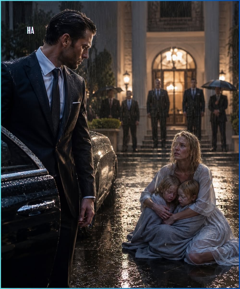 The Mafia Boss Saw His Ex-Wife and Twin Children Shivering in the Rain, and the Truth About Their Disappearance Destroyed His Family in One Night