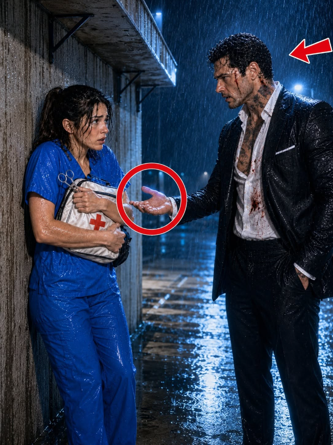 “SLEEP BESIDE ME, I’LL PAY ANY PRICE,” THE MAFIA KING BEGGED THE HOMELESS NURSE—BUT WHEN SHE SAVED HIS HEART, HE CLAIMED HER BEFORE THE DOCTOR WHO RUINED HER LIFE