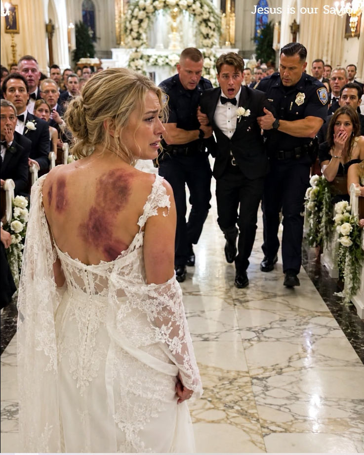 At our wedding altar, my groom squeezed my hand and sneered, "From today on, you belong to me. Know your place