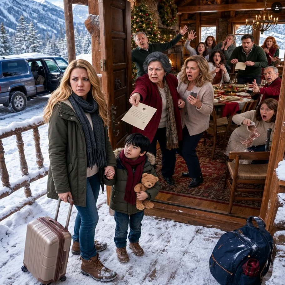 On Christmas Eve At My Grandma's Lodge, I Arrived With My 6-Year-Old Son. My Mom Peeked Out And Coldly Said, "Go Home! There's No Room Left." So We Left. Ten Minutes Later, My Grandma Called, Furious: "Turn Around Right Now!" What Happened After We Returned Left My Parents And Brother Completely Stunned.