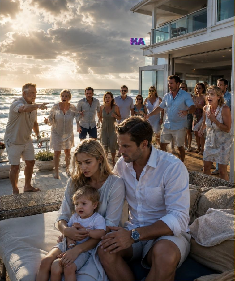 My Parents Dragged Thirteen Relatives to My Wife’s Beach House While Our Toddler Could Barely Breathe... Then They Learned Why Every Door Was Locked Against Them