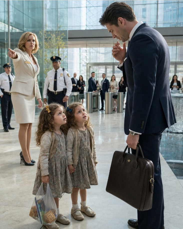 POOR TWINS ASK A YOUNG CEO WHERE TO FIND A DAD – his emotional reaction moves everyone