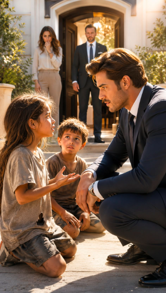 “THEY SLEEP ON THE STREET EVERY NIGHT,” A CHILD SAYS — A YOUNG BILLIONAIRE INVITES THEM HOME