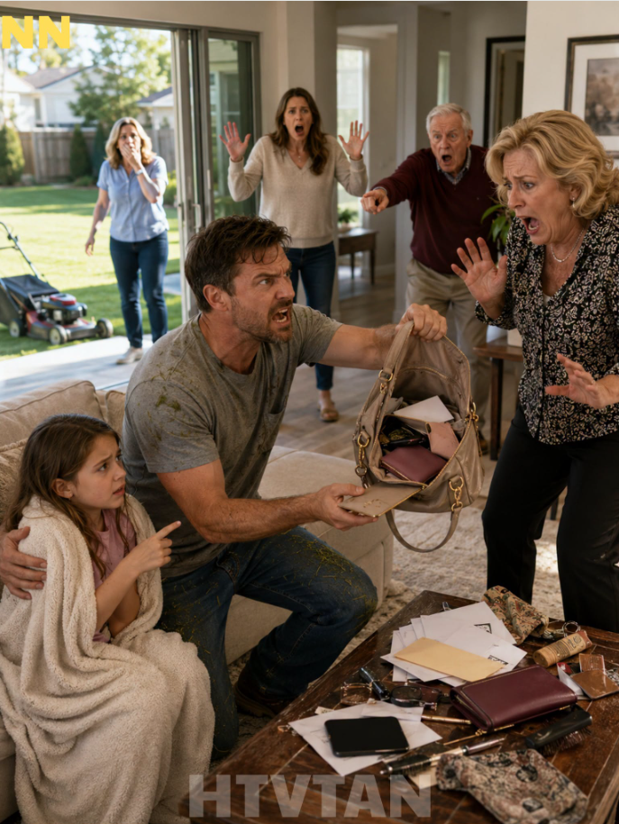 I dropped the lawn mower and stormed inside when I heard my daughter crying. My mother-in-law had her pinned to the floor, one hand over her mouth, hissing, "