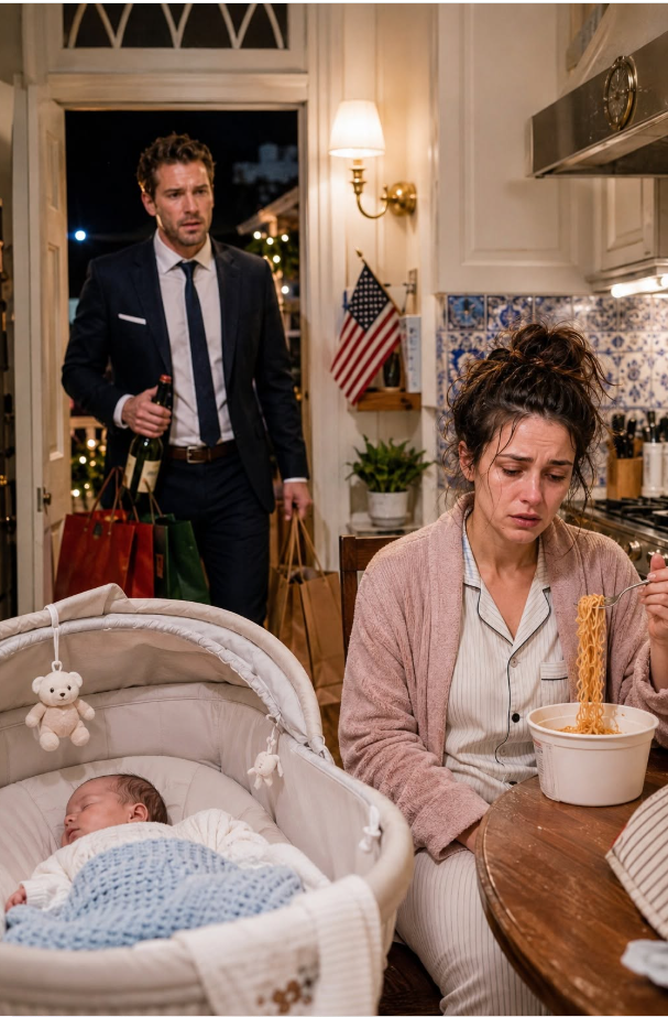 I Flew Home From Germany on New Year’s Eve to Surprise My Wife—But Found Her 11 Days After a C-Section Eating Cold Ramen Alone, While My Mother Wore Her Scarf at a San Diego Luxury Resort...