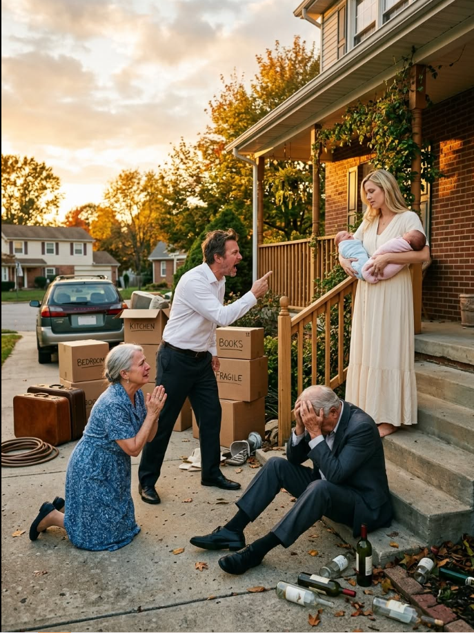 Hours after I gave birth to twins, my husband abandoned me to propose to his mistress—the woman claiming she saved his family by buying their mansion