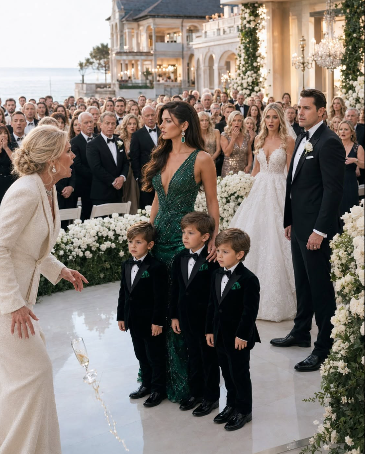 "I Received An Invitation To My Ex-Husband's Wedding From The Family That Had Always Looked Down On Me, Certain They Would Watch Me Arrive Alone And Humiliated. Instead, I Walked Into The Ceremony With My Three 5-Year-Old Triplet Sons—Children He Never Knew Existed—And Within Minutes, The Entire Wedding Was Falling Apart.