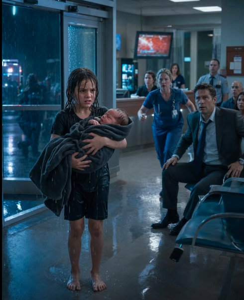 A CEO Saw a 7-Year-Old Girl Run Into the ER Holding Her Baby Sister—What Happens Shocks Everyone