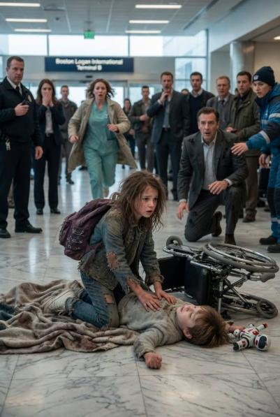 a.No One Helped A MILLIONAIRE’S Paralyzed Son Until A POOR Girl Saved Him