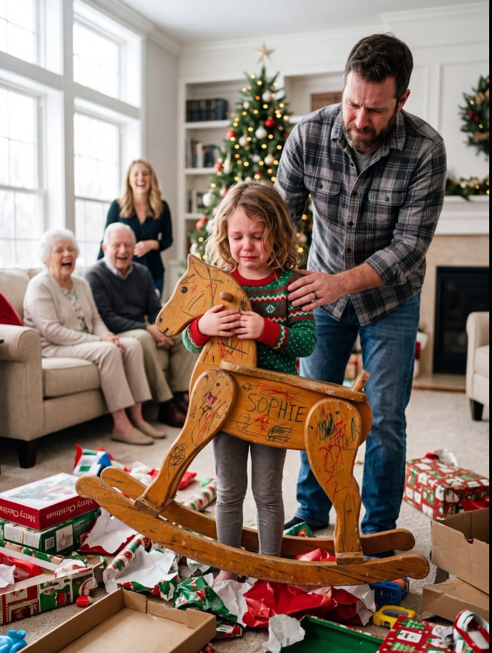 My Daughter Received a Worn-Out Toy Horse on New Year's Day—Then Her Grandfather Smirked, “She Doesn't Count.” My Next Words Changed Everything They Thought They Could Never Lose.