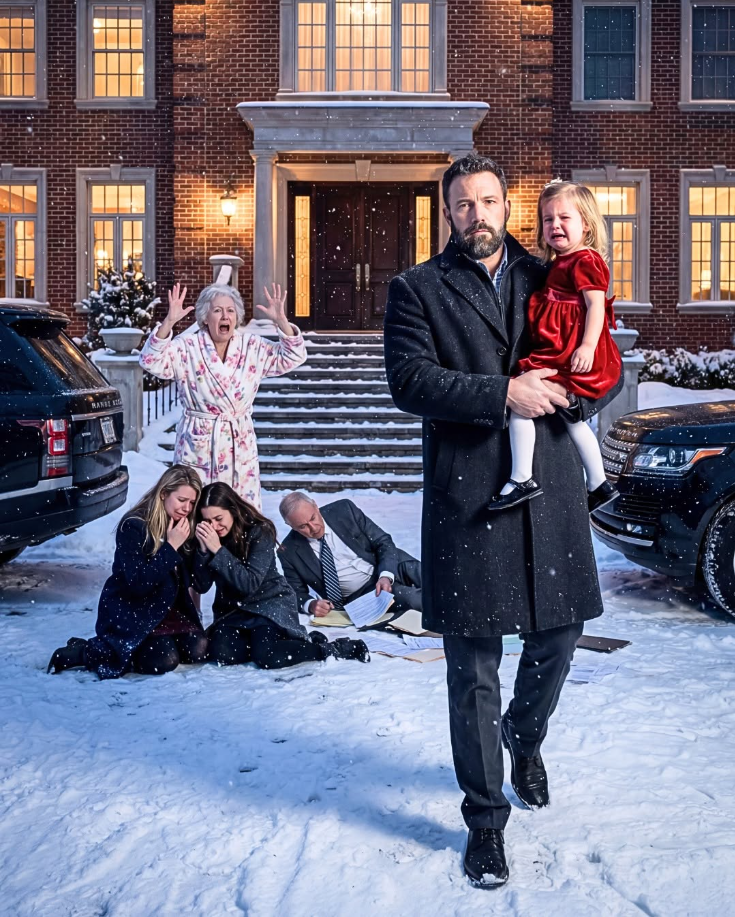 For years, I kept one secret from my wife’s family: the multimillion-dollar company paying their inflated salaries belonged to me. To them, I was just the “broke handyman” they loved to m0ck behind expensive wine glasses. But when they sh0ved my daughter out into the snow on Christmas and laughed, “Go live with your loser father,” something inside me froze solid. Then my wife handed me divorce papers. Three days later, 47 pink slips landed in their hands—and the second they read them, the room went silent.