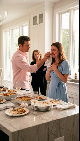On the First Day of Our Marriage, My Husband Threw a Greasy Dishcloth in My Face and Declared, “From Now On, You’re My Family’s Maid.” I Smiled, Left My Wedding Ring on the Table—and Walked Out With My Suitcase.