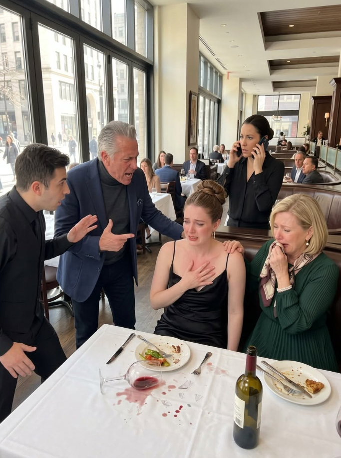My parents asked me to meet them for dinner to “make peace” after three years without contact. Halfway through the meal, my chest suddenly tightened and I whispered, “I can’t breathe.” My dad glanced at the waiter and said, “She can wait until dessert. Don’t spoil the evening.” That was when the manager called 911.