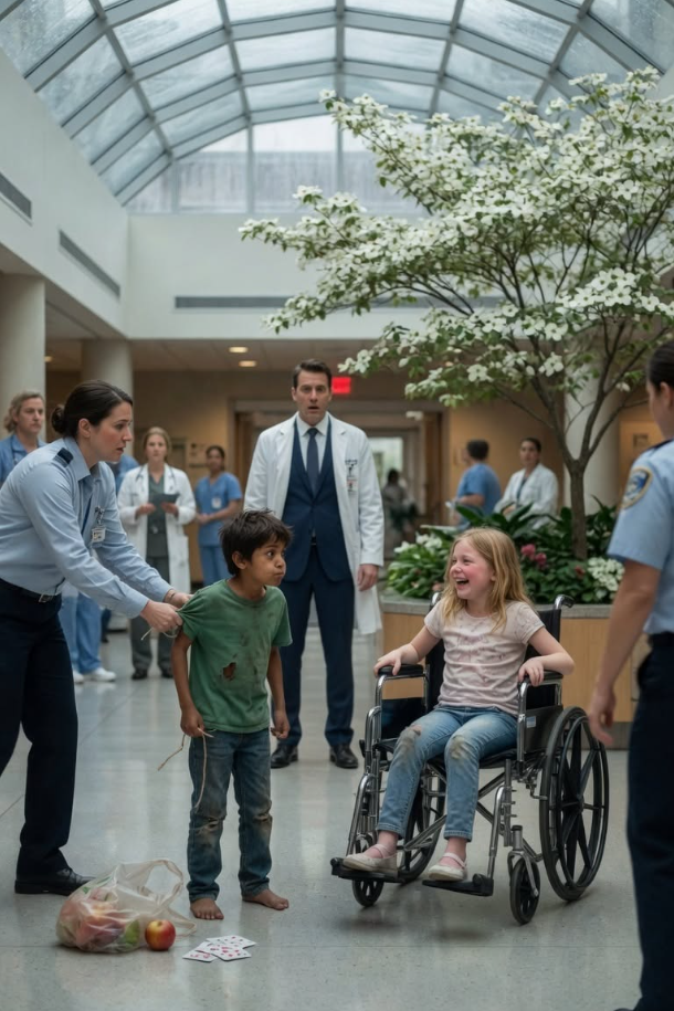 MILLIONAIRE SURGEON SEES A BEGGAR MAKE HIS WHEELCHAIR-BOUND DAUGHTER LAUGH