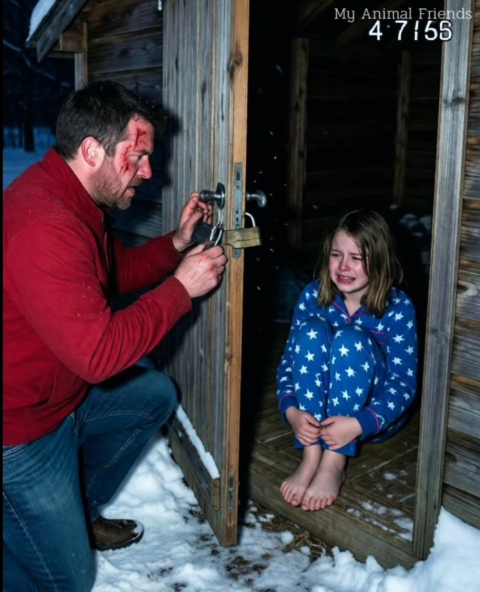I came home from deployment 3 weeks early. My daughter wasn’t home. My wife said she’s at her mother’s. I drove to Aurora. Sophie was in the guest cottage. Locked in. Freezing. Crying. “Grandmother said disobedient girls need correction.” It was midnight. 4°C. 12 hours alone. I broke her out. She whispered, “Dad, don’t look in the filing cabinet…” What I found in there was…