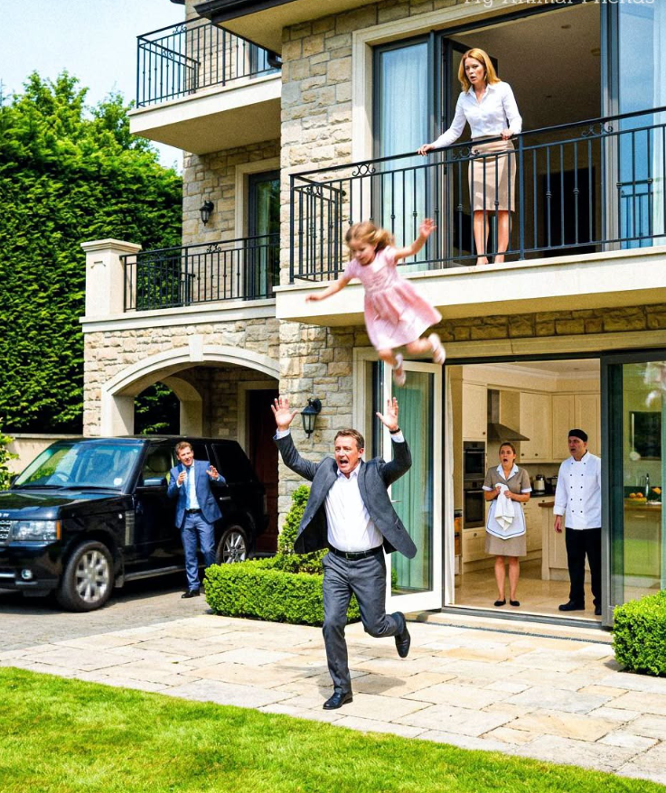 THE MILLIONAIRE CAME HOME EARLY… AND SAW HIS STEPDAUGHTER’S STEPMOTHER TRYING TO THROW HIS LITTLE GIRL OFF THE BALCONY — BUT HIS ICE-COLD REACTION LEFT EVERYONE IN SHOCK