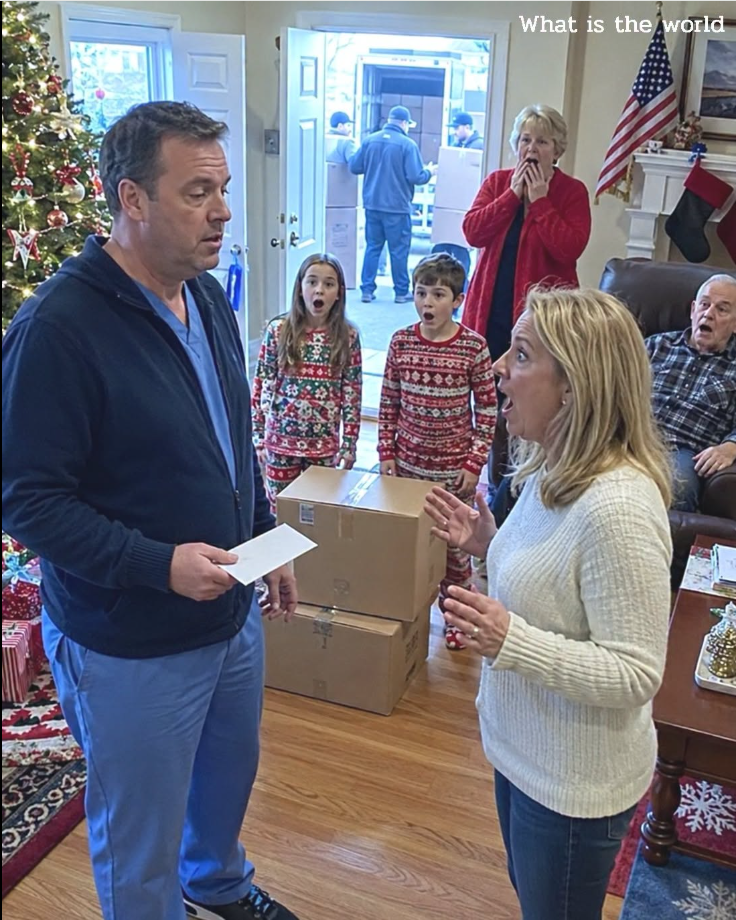 My sister's kids sent me a Christmas wish list for a $3,200 drone, a PS6, two iPhones, and cash for future tattoos, and when she called me cheap because I was the rich uncle, I smiled and arrived on Christmas morning with 12 giant boxes and a sealed envelope.