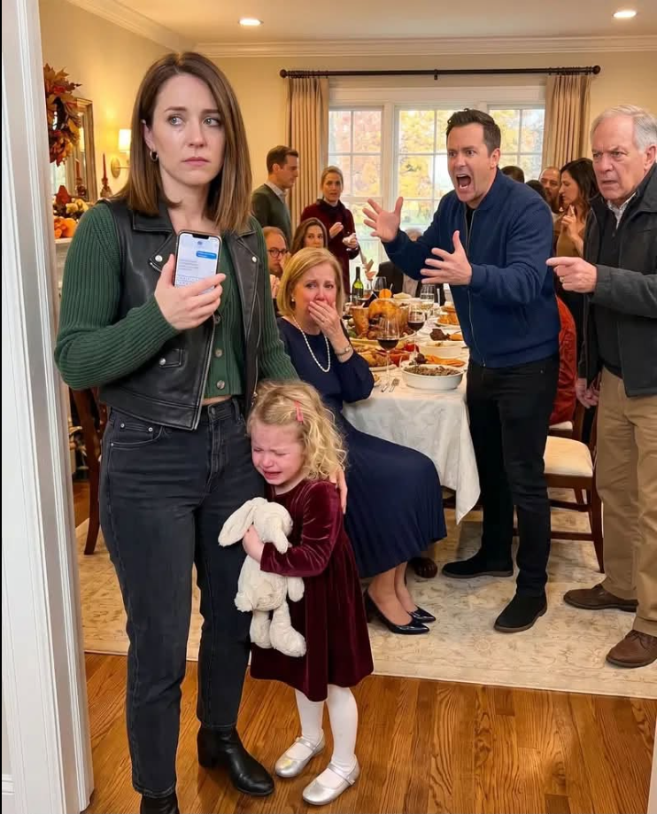 a"My family threw my 5-year-old daughter and me out in the middle of Thanksgiving dinner. “Don’t come back,” my brother said. “The holiday’s better without you,” my dad added. I didn’t scream or beg. I only said, “Then you won’t mind what I’m about to do.” Five minutes later, they were begging me to undo it.