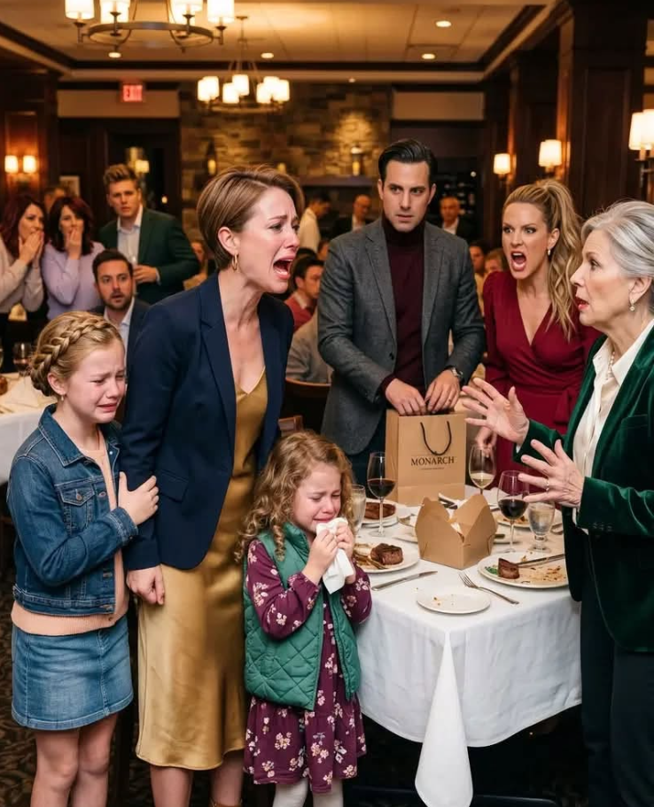 "“Your daughters can eat after you get home,” my mother said, pushing two paper napkins toward them as though that should be enough.