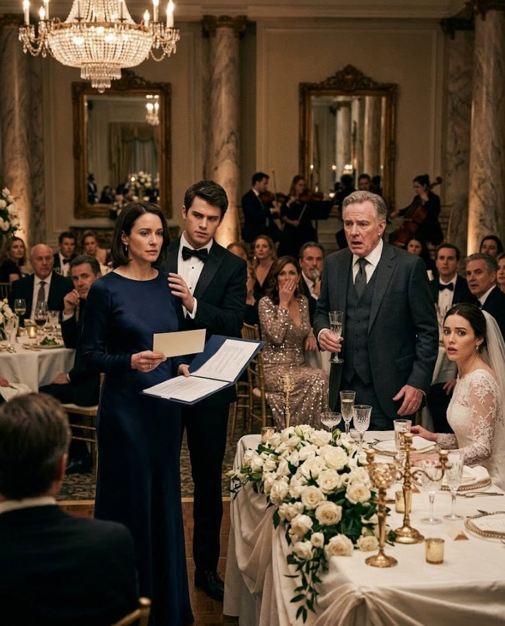 My brother’s rich father-in-law humiliated me at the wedding of the boy I had raised.