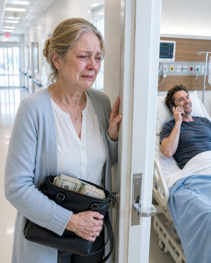 I won 200 million dollars to save my s!ck son, but right before I walked into his hospital room, I heard him say over the speakerphone