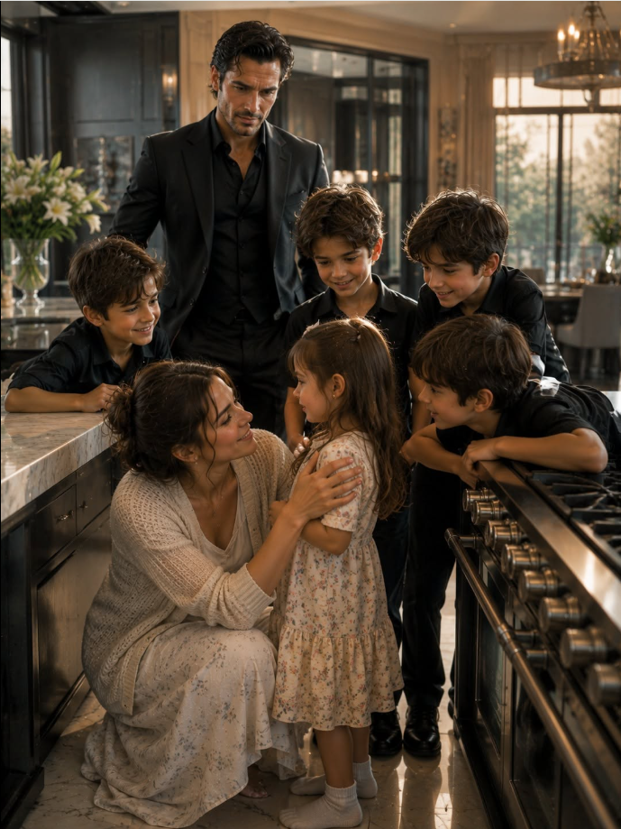 She Walked Into a Mafia Boss's Kitchen to Save Her Daughter — and His Four Sons Made Sure She Never Left