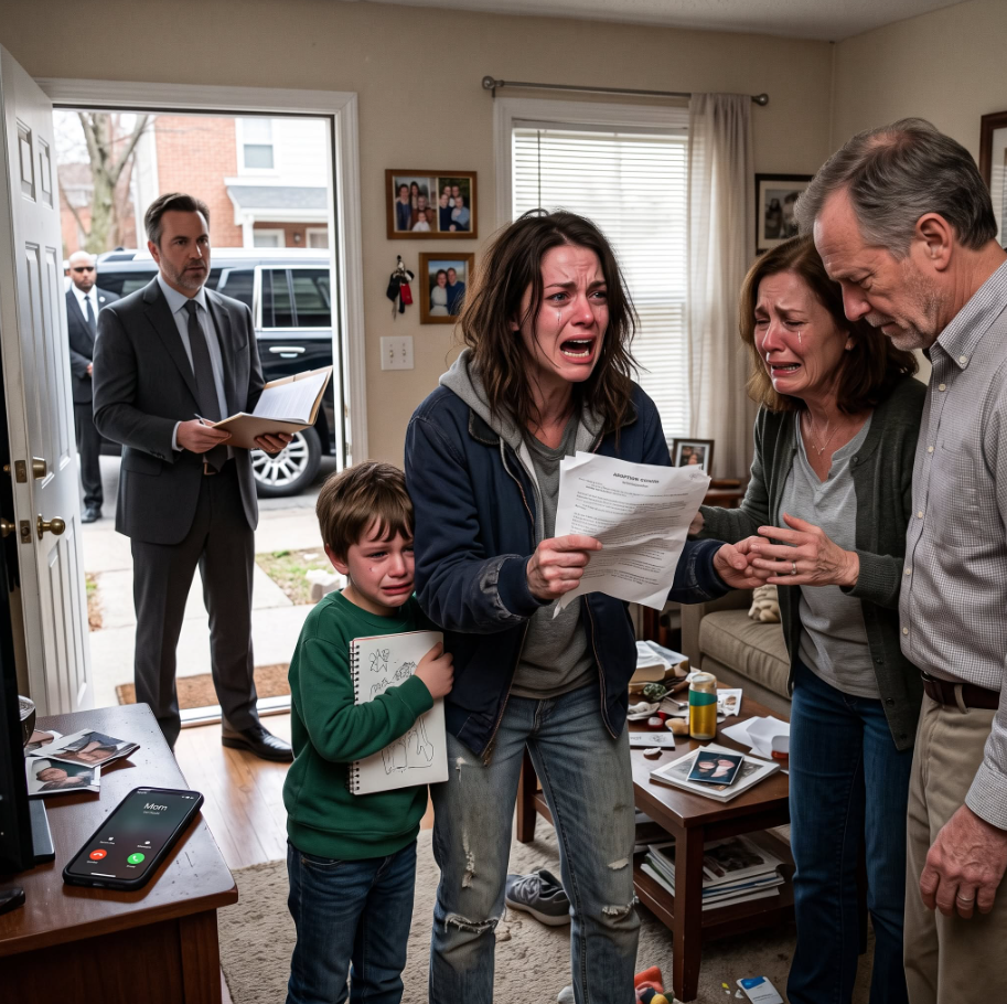 My Mom Disowned Me for Adopting a Mute Boy — She Said I Couldn’t Even Take Care of Myself. The Next Morning, A Luxury SUV Arrived at My Door