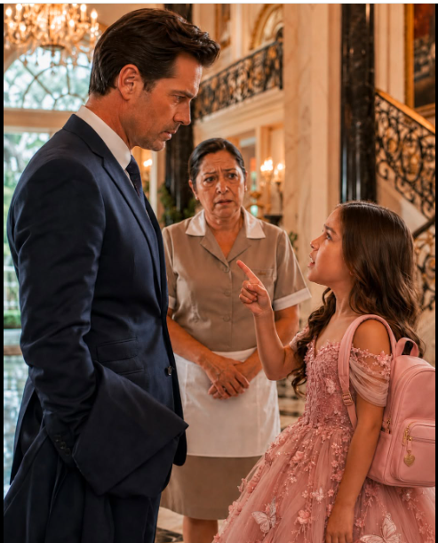 A little girl stopped me inside my own mansion and asked, "You promised my mom she'd be paid today... so why did you lie to her?"