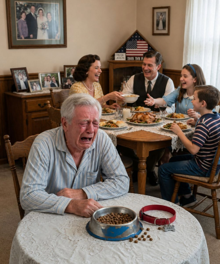"My son put a dog bowl in front of me during my own 70th birthday dinner… so I shut off the cards and revealed the secret he thought would never come out.