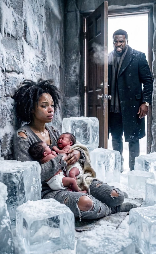 My husband locked me in a commercial freezer to get rid of me and our unborn babies. "No one will find you here," he whispered, shutting the door. Against all odds, I gave birth to twins in the dark. Just as I lost hope, my husband's worst enemy opened the door, and what he said next changed everything...