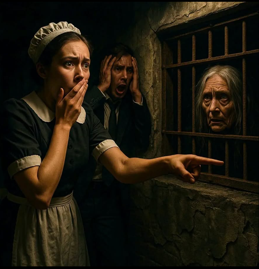 MAID DISCOVERS MILLIONAIRE'S MOTHER LOCKED IN THE BASEMENT… BY HIS CRUEL WIFE… No one in the mountain mansion imagined what was happening beneath their feet.