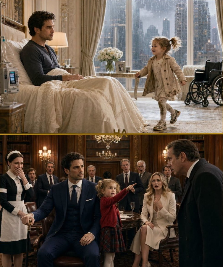 They Accused the Maid of Using Her Toddler to Control the Sick Billionaire, but the Little Girl Climbed Into His Bed and Pointed at the Man Who Wanted Him Gone... Then Told the Truth