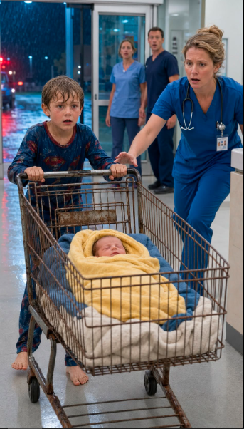 The emergency room doors burst open at 2:17 in the morning.