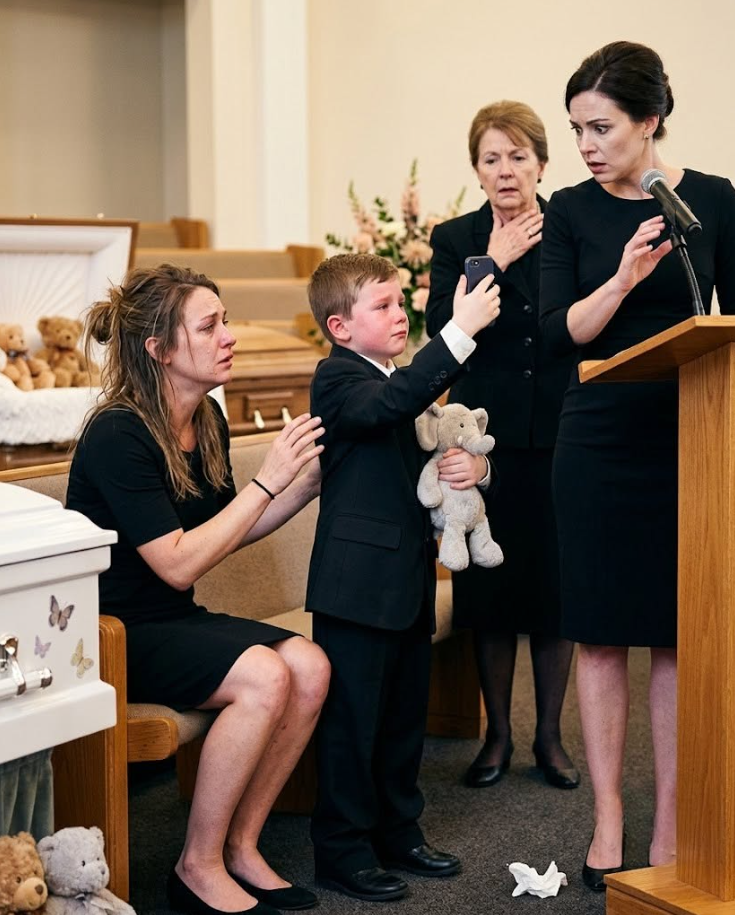 At Gracie's funeral, my sister leaned into the microphone and said, "Maybe God took her because he saw what kind of mother she had."
