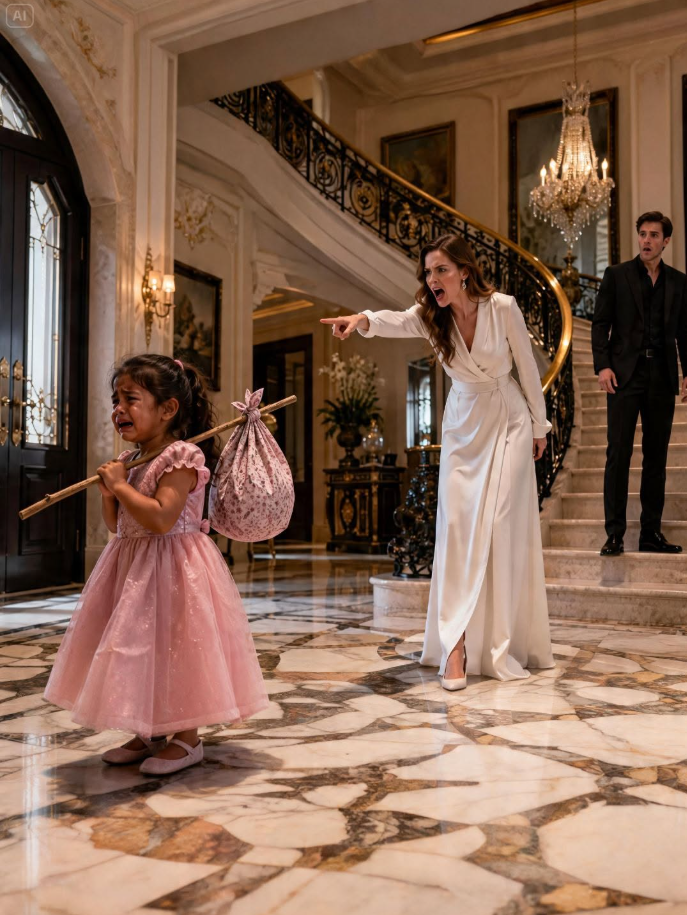 The Billionaire’s Fiancée Threw Out the Maid’s Little Girl — Then He Saw the Silver Hummingbird in Her Hand