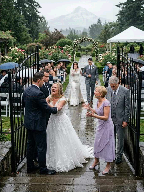 d.Two weeks before my wedding, my mother and sister tried to force me to let Marin wear a white wedding dress and lead the aisle, while my father told me not to make a scene—
