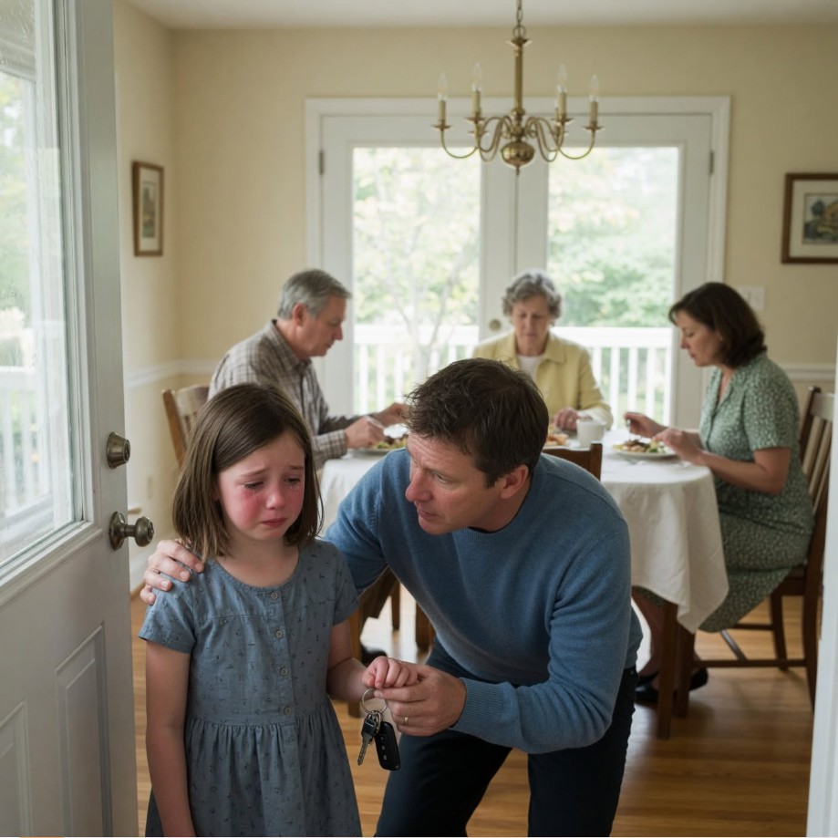 5.At our usual Sunday family dinner, my mother-in-law looked my eight-year-old daughter in the eyes and coldly declared that she would never be as beautiful as her cousins. The room fell silent. My daughter froze, lowered her head, and everyone expected tears.
