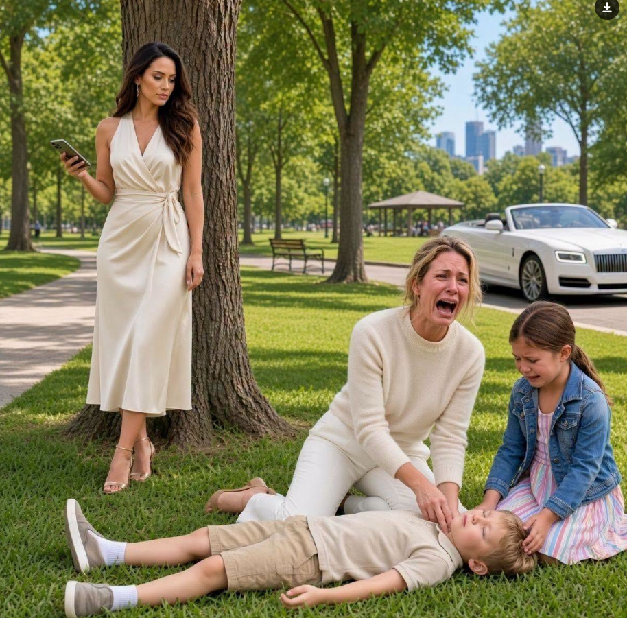 My sister-in-law took my son for a “fun afternoon.” Two hours later, my niece called me crying: “Mom said it was just a joke… but he won’t wake up.” I found him motionless in the park, and doctors discovered he’d been given a sedative. But the real nightmare began when police saw whose name was on the prescription.