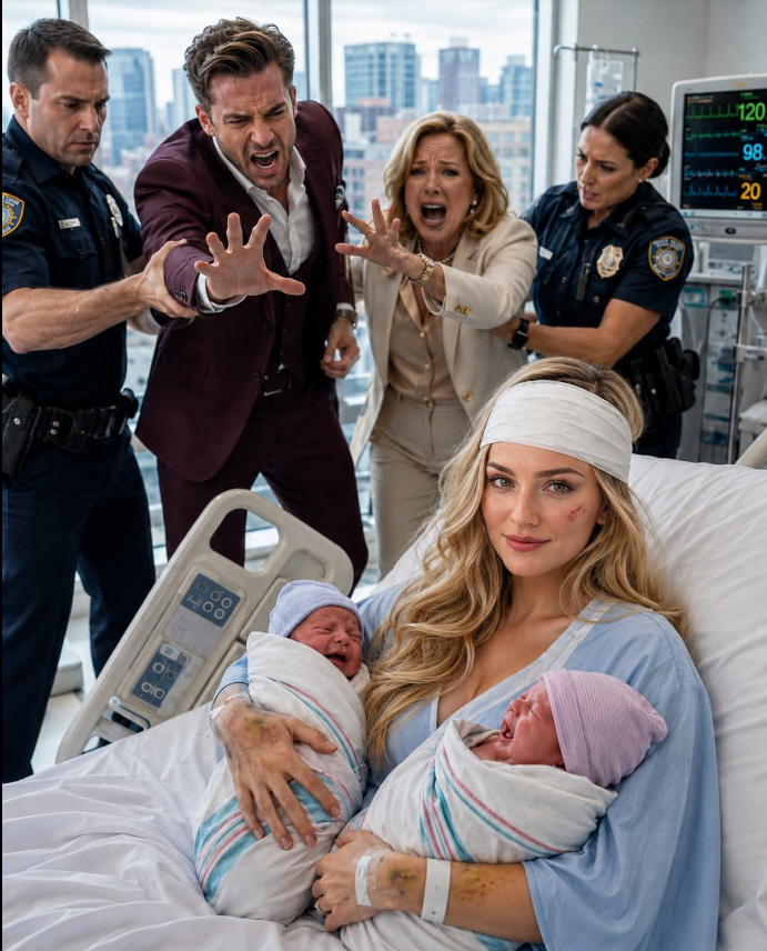 The first thing I heard after the crash was metal screaming, but the sentence that truly shattered me came later from my own mother. I was lying beneath white hospital lights with a fractured pelvis, two broken ribs, and a surgeon warning me that walking normally again could take months. My one-year-old twins, Noah and Lily, had survived because their rear-facing car seats held through the impact. When I called my parents and begged them to take the babies temporarily, my mother sighed and said, “I still need time for pickleball.”
