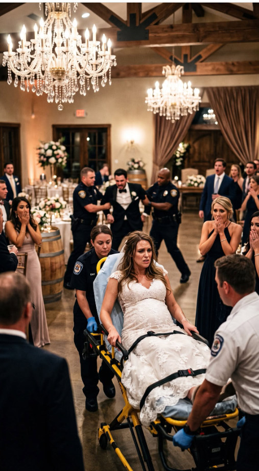 During my $10 million vineyard wedding reception, my husband abandoned me as I went into labor, while his mother locked me in a bathroom to protect their business deal. “No one can know,” she said. They took my purse and thought I had nothing left. They were wrong—the device hidden beneath my dress was already sending one message that would destroy everything they built.