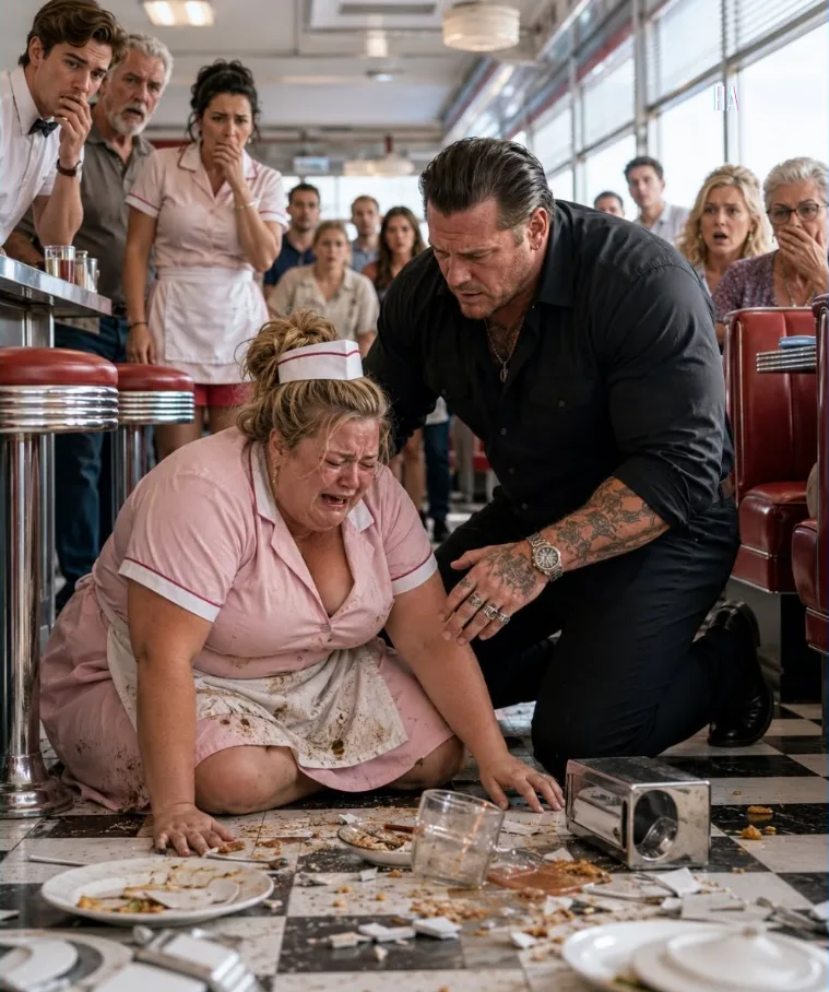 The trip was clean, quiet, and deliberate. Vince Carrow’s heavy leather boot hooked around Clara’s ankle just as her back foot left the floor.