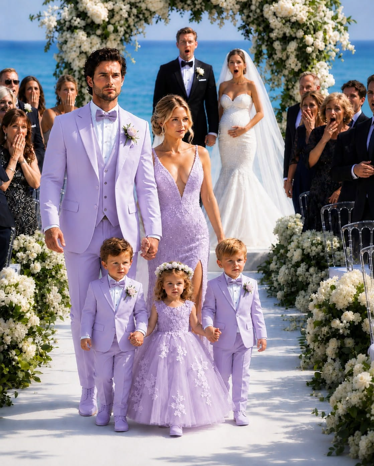 My ex-husband invited me to his wedding because he wanted everyone to watch me break. He thought I would sit there childless and humiliated while his pregnant bride smiled beside him—but I arrived with my billionaire husband, our triplets, and the one truth Richard Hale had spent years praying would never come out.