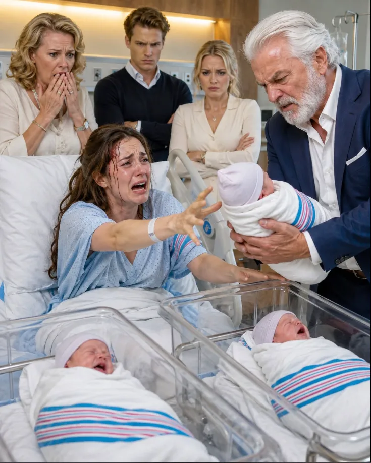 Richard’s thick, callous fingers reached down into the plastic rim of the hospital bassinet, lifting the tiny, swaddled form of Maya’s youngest infant—a baby boy who weighed barely four pounds.