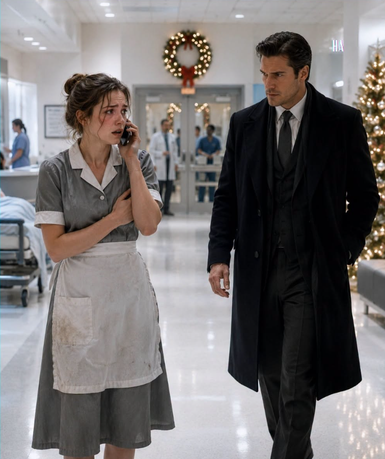 The Maid Called From the Hospital on Christmas Eve, and the Mafia Boss Walked In Alone Without Saying a Word