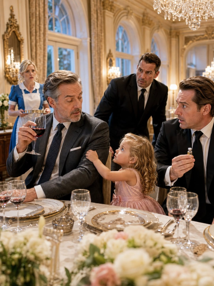 "Don't Drink That, Sir" — the Maid's Toddler's Warning Stopped a Billionaire's Poisoning