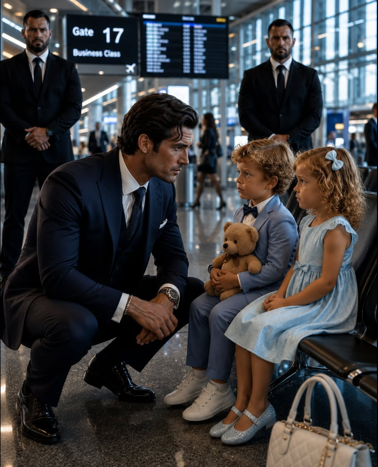 Two five-year-old twins were left on a bench at O’Hare without a kiss, without a goodbye, and without anyone turning back to see if they were crying. Their stepmother thought she could walk onto a plane and disappear—but she didn’t know the man watching from across the terminal had already decided those children would never be abandoned again.