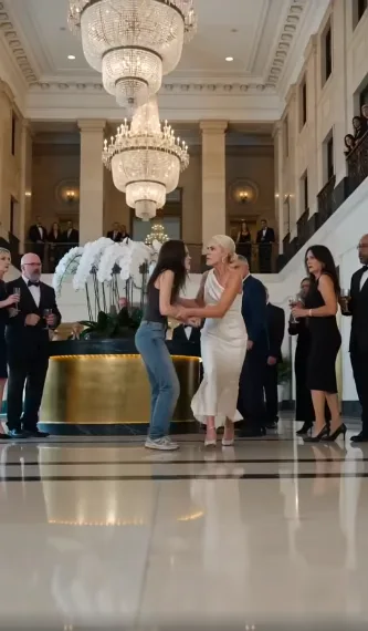 The cold marble of the Solmere Hotel’s grand lobby bit through Charlotte Vale’s thin tank top, but the sting on her scraped skin was nothing compared to the icy fury crystallizing in her chest.