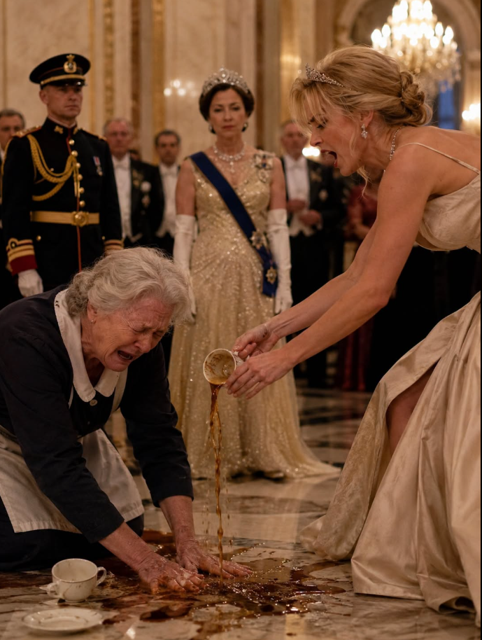 The coffee was still steaming when Serena Ashworth poured it over the old woman’s hands.