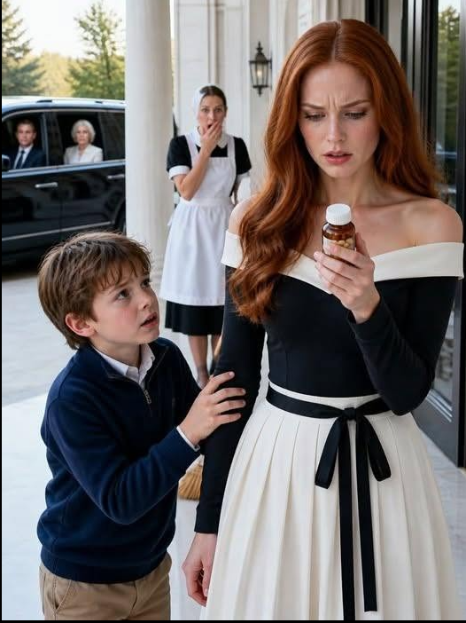 My husband and my mother-in-law left for a trip, and just before boarding their flight, they handed me a bottle of “vitamins.” My son, who hadn’t spoken a single word in seven years, pointed at it and whispered, “Mom, don’t take them.” I didn’t cry. I put the bottle away and called an attorney, never imagining what they would find inside.